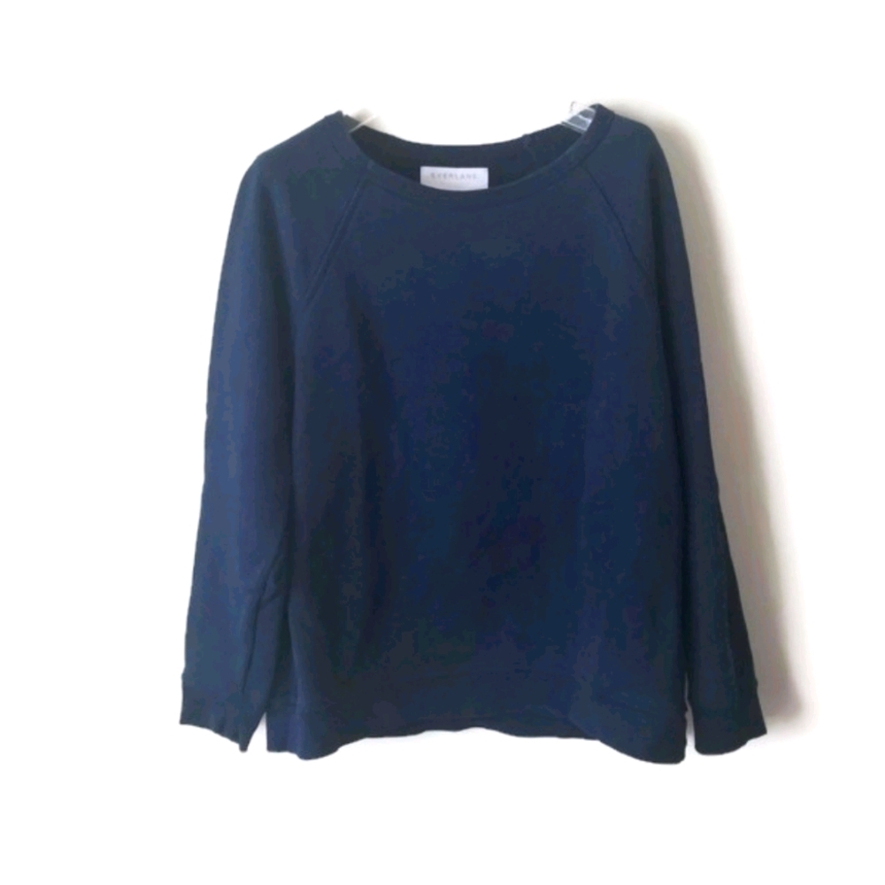 Everlane sweatshirt navy blue sz Medium
